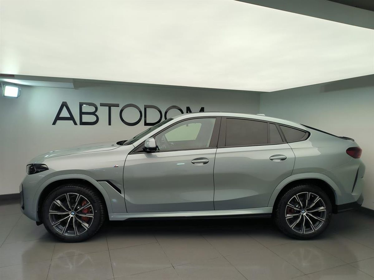 Автомобиль BMW X6 III (G06) [рестайлинг] 3.0d AT 4WD (286 л.с.) M Sport Серый 2025 