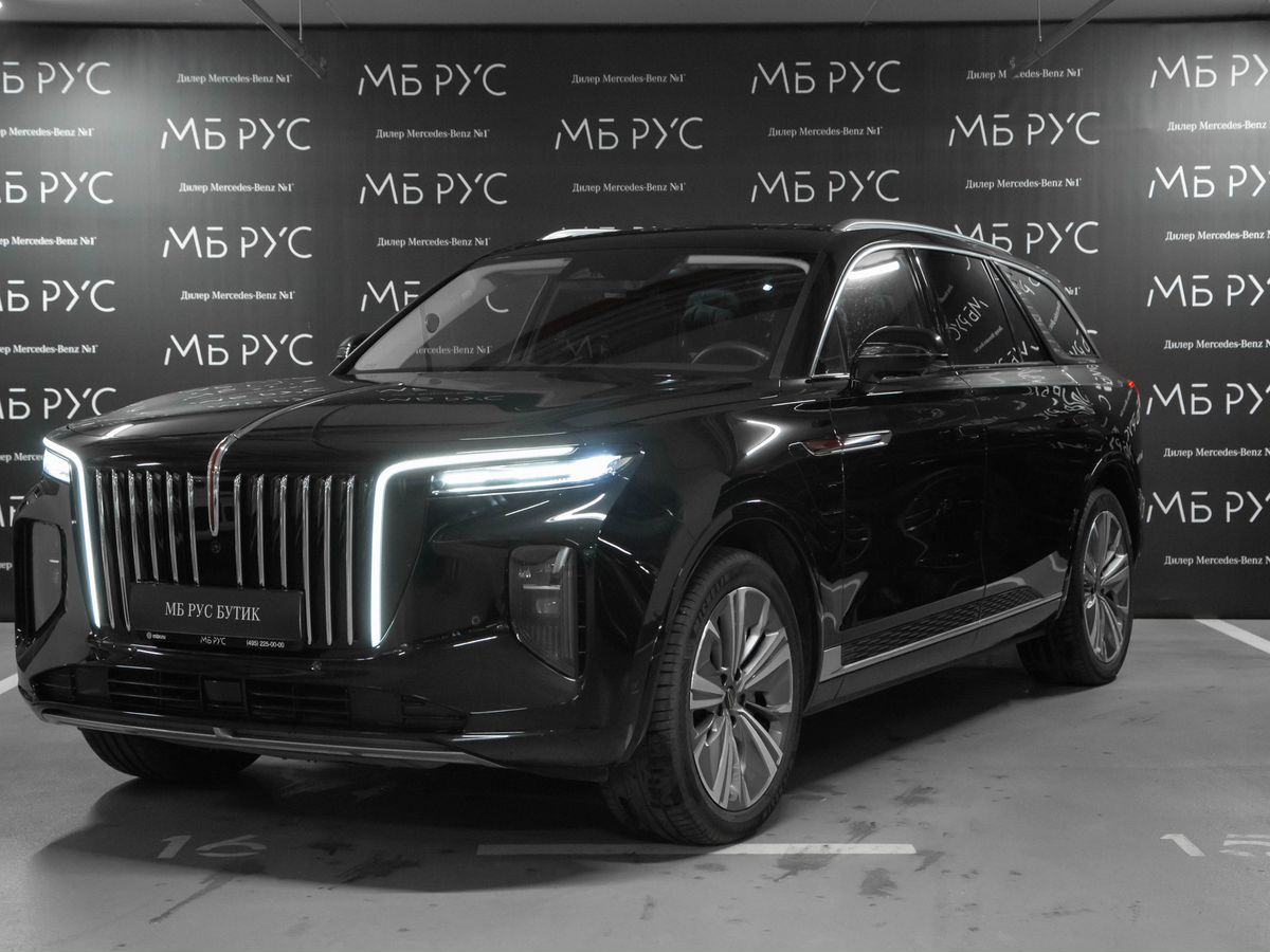 Hongqi E-HS9 I поколение 99 kWh Electro AT 4WD (405 кВт) Deluxe Чёрный 2021 с пробегом 29 855 км