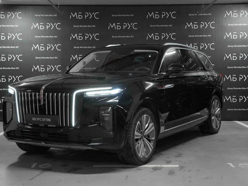 Hongqi E-HS9 I поколение 99 kWh Electro AT 4WD (405 кВт) Deluxe Чёрный 2021 с пробегом 29 855 км