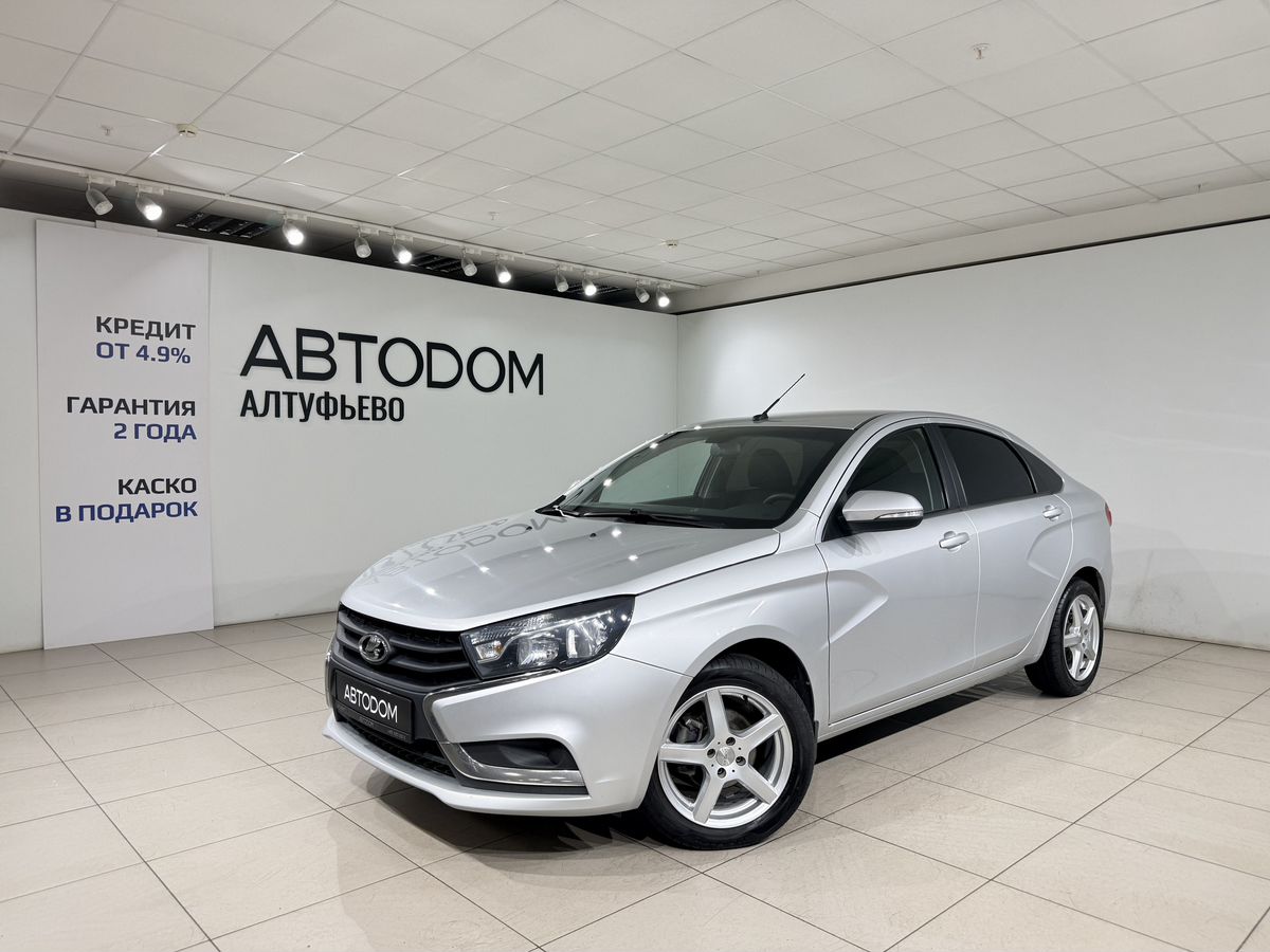 Lada (ВАЗ) Vesta I поколение 1.6 CVT (113 л.с.) Comfort Серый 2021 с пробегом 83 500 км