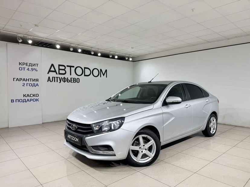 Lada (ВАЗ) Vesta I поколение 1.6 CVT (113 л.с.) Comfort Серый 2021 с пробегом 83 500 км