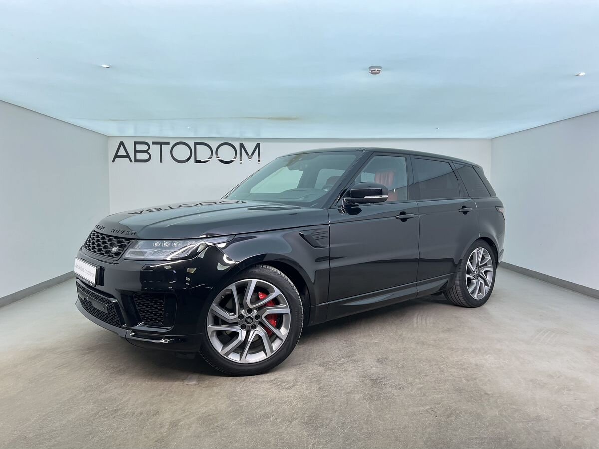 Land Rover Range Rover Sport II [рестайлинг] 3.0 AT 4WD (360 л.с.) HSE Dynamic Чёрный 2021 с пробегом 54 800 км