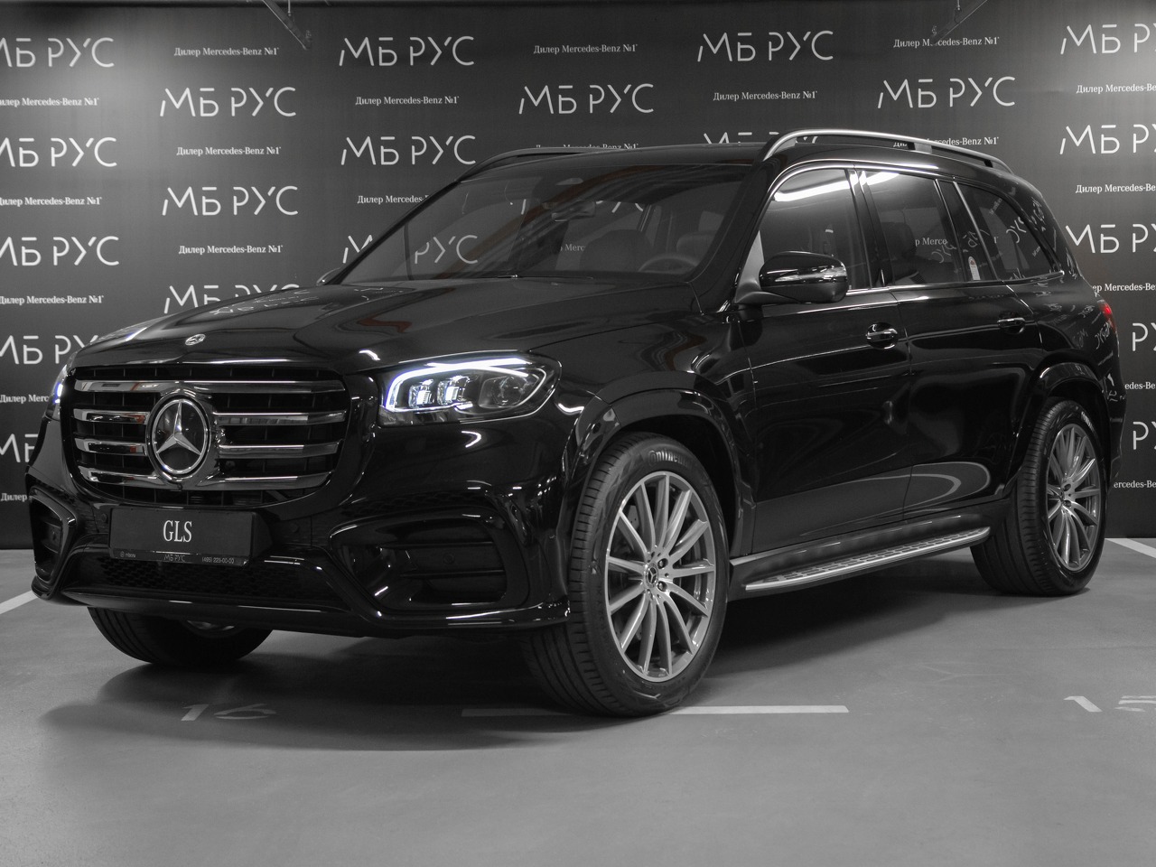 Mercedes-Benz GLS II (X167) [рестайлинг] 450 3.0 AT 4Matic (381 л.с.) Base Чёрный 2026 