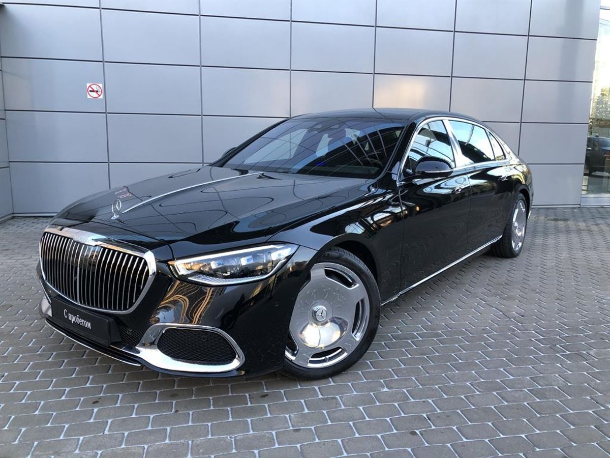 Автомобиль Mercedes-Benz Mercedes-Maybach S-Класс II поколение (Z223) 580 4.0 AT 4WD (503 л.с.) Base Черный 2021 с пробегом 35 км