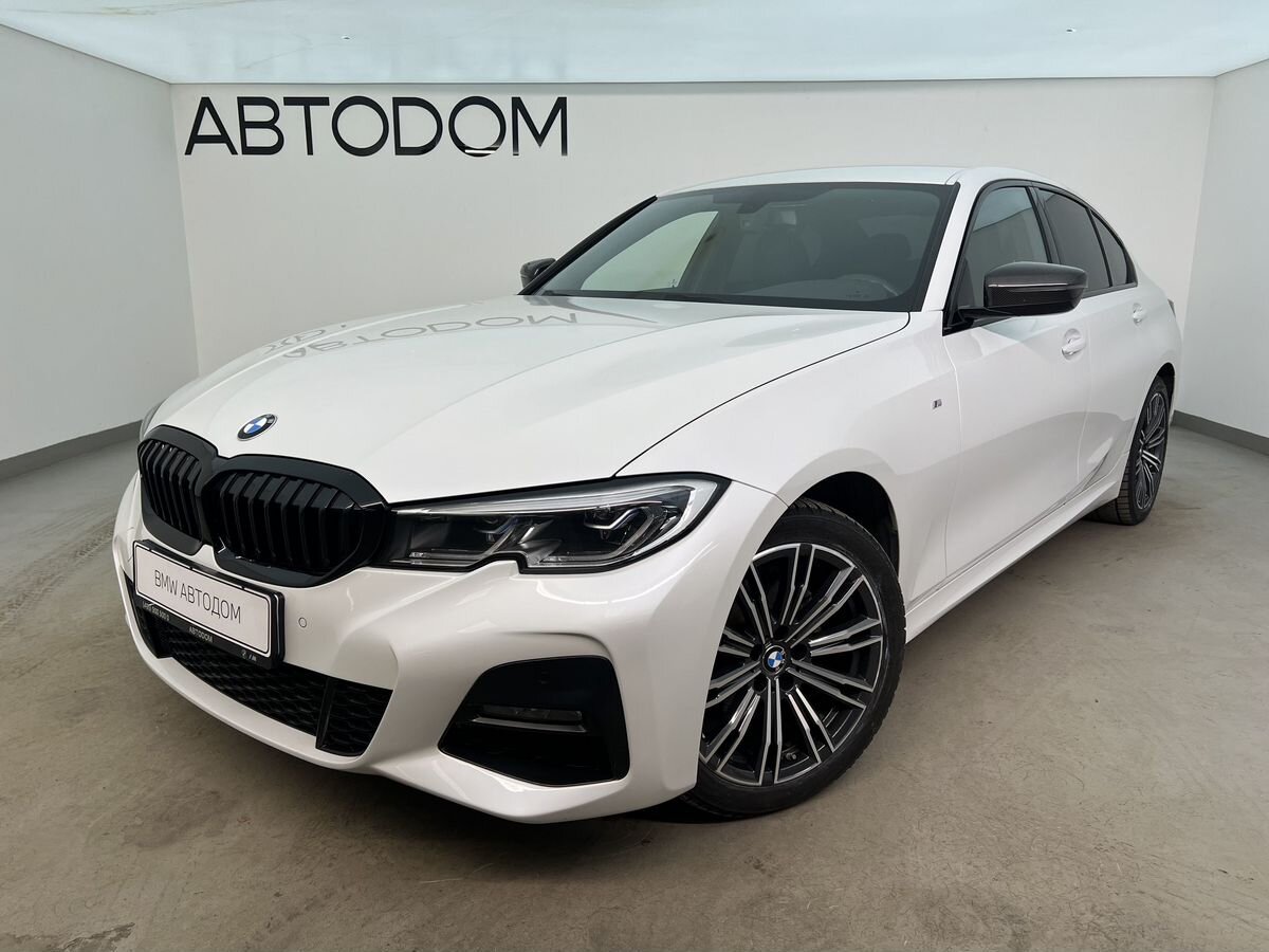 Автомобиль BMW 3 серии VII поколение (G20/G21/G28) 320 2.0 AT 4WD (184 л.с.) M Sport Pure Белый 2020 с пробегом 40 439 км