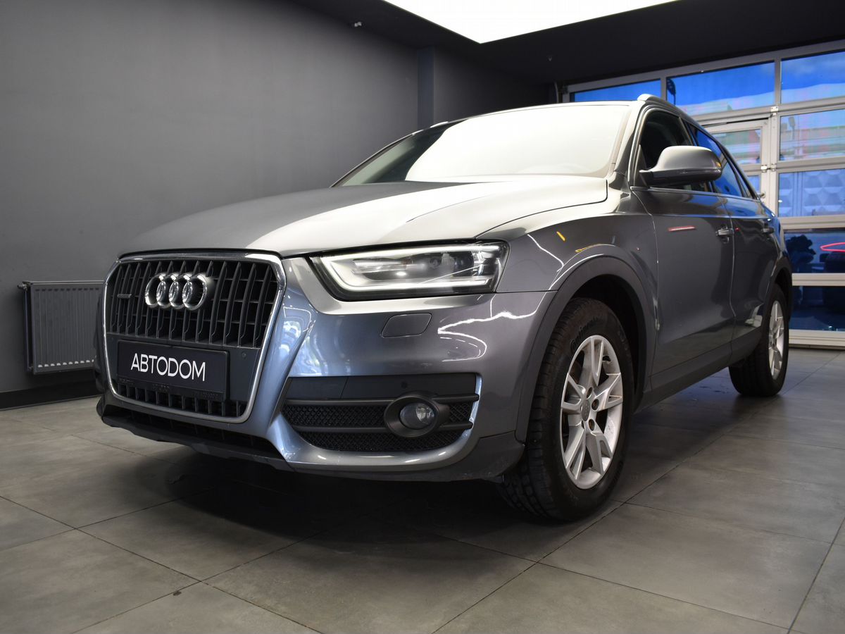 Audi Q3 I поколение (8U) 2.0 AMT 4WD (170 л.с.) Base Серый 2013 с пробегом 202 236 км