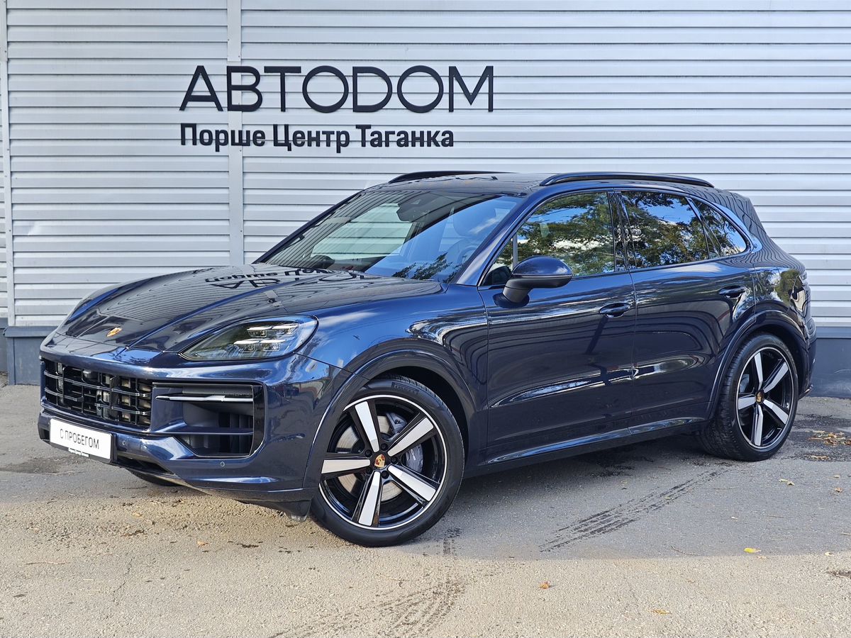 Porsche Cayenne III [рестайлинг] 3.0hyb AT 4WD (470 л.с.) E-Hybrid Синий 2023 с пробегом 38 200 км