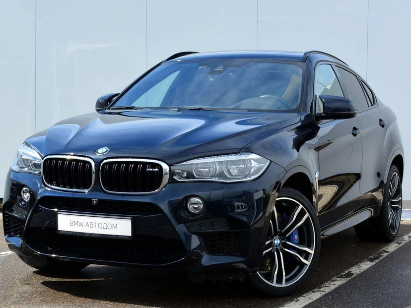 Автомобиль BMW X6 M II поколение (F86) 4.4 AT 4WD (575 л.с.) Base Чёрный 2019 с пробегом 26 513 км
