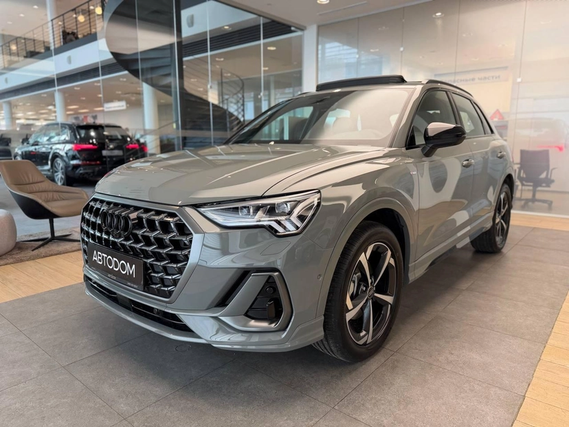 Автомобиль Audi Q3 II поколение (F3) 2.0 AMT 4WD (220 л.с.) 45 TFSI quattro S tronic Серый 2025