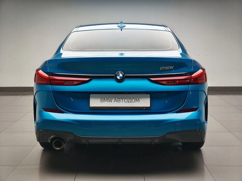 Автомобиль BMW 2 серии II поколение (F44) 1.5 AMT (136 л.с.) Base Синий 2021 с пробегом 40 679 км