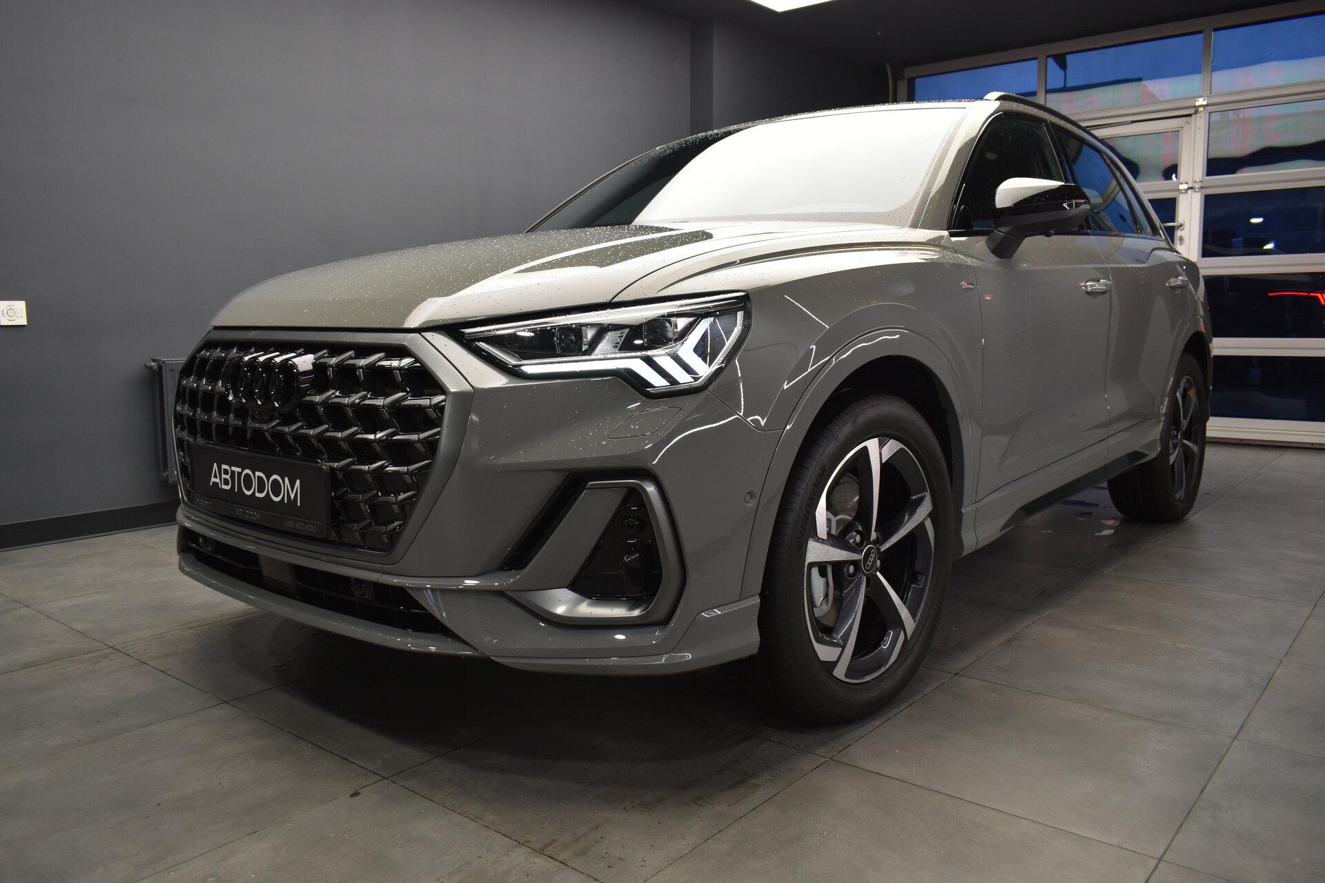 Audi Q3 II поколение (F3) 2.0 AMT 4WD (220 л.с.) 45 TFSI quattro S tronic Серый 2025 