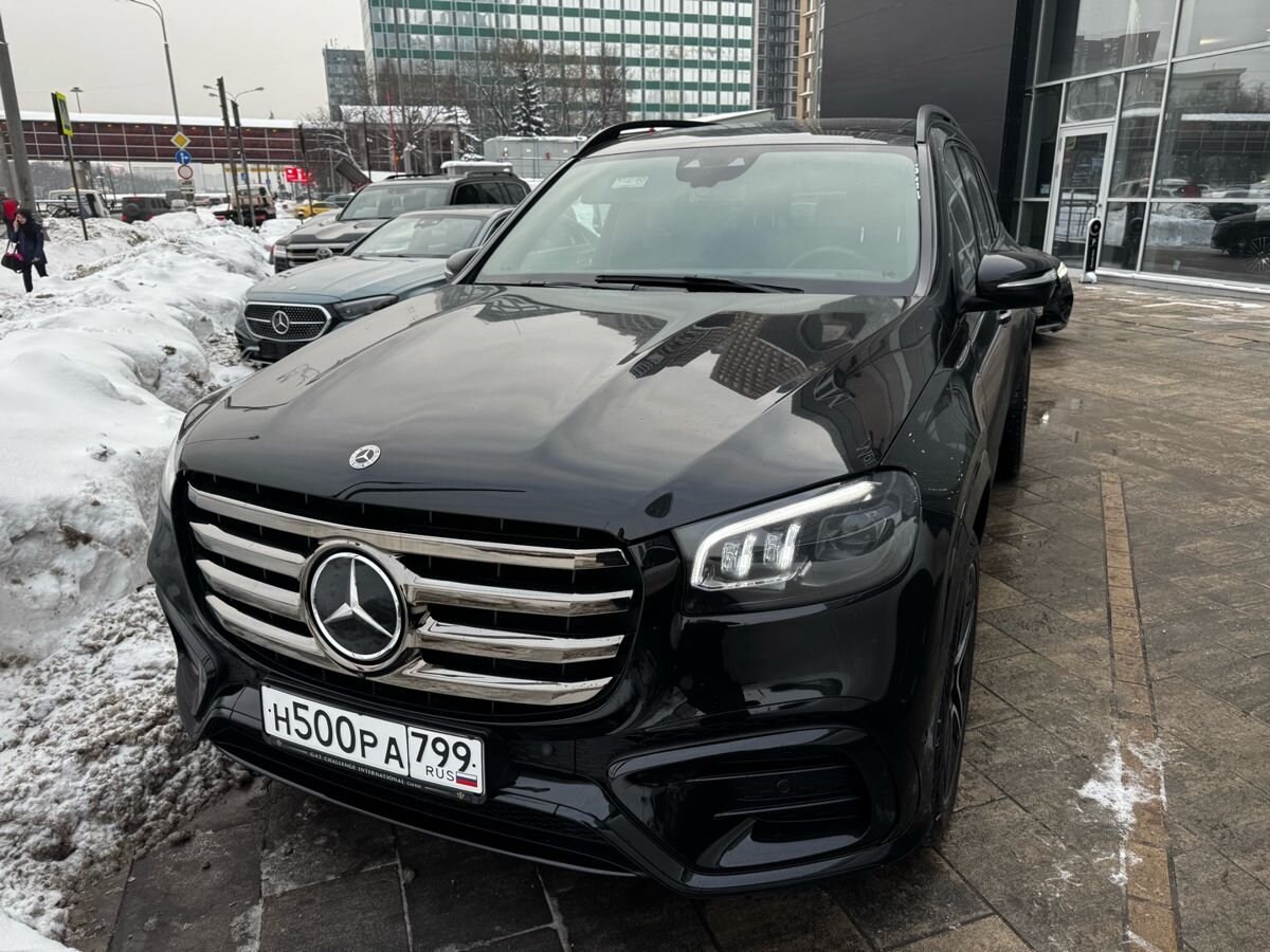 Автомобиль Mercedes-Benz GLS II (X167) [рестайлинг] 450 3.0d AT 4Matic (367 л.с.) Base Чёрный 2024 с пробегом 2 818 км