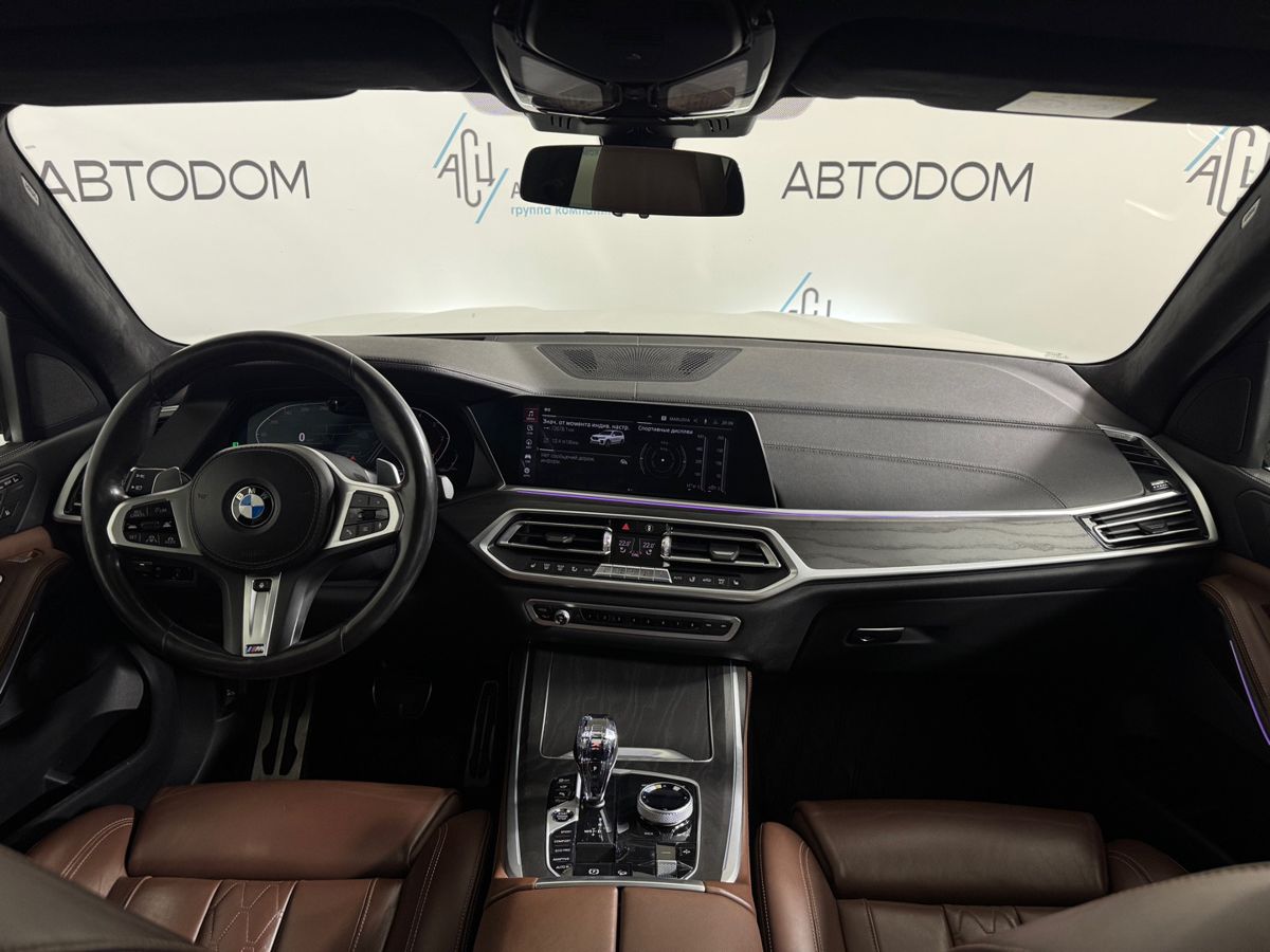 Автомобиль BMW X7 I поколение (G07) 3.0d AT 4WD (265 л.с.) M Sport Белый 2019 с пробегом 132 037 км
