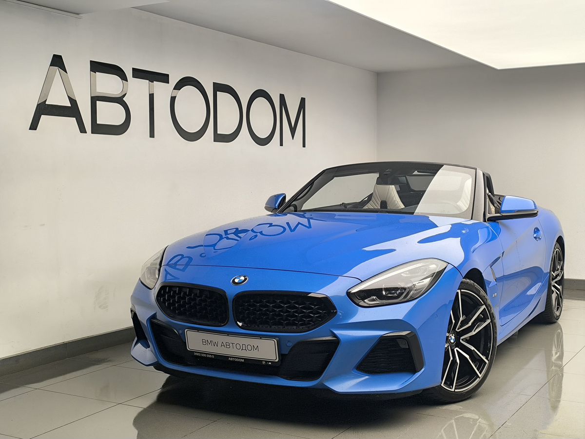 BMW Z4 III поколение (G29) 2.0 AT (197 л.с.) M Sport Синий 2020 с пробегом 70 269 км