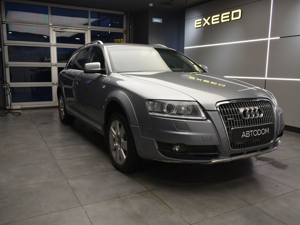 Автомобиль Audi A6 allroad II поколение (C6) 4.2 AT 4WD (350 л.с.) Base Серый 2007 с пробегом 176 768 км