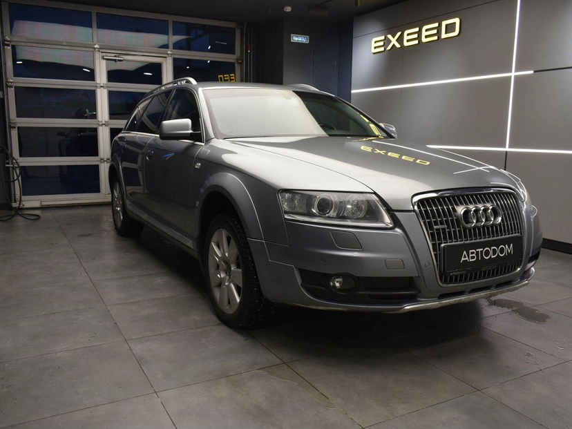 Автомобиль Audi A6 allroad II поколение (C6) 4.2 AT 4WD (350 л.с.) Base Серый 2007 с пробегом 176 768 км