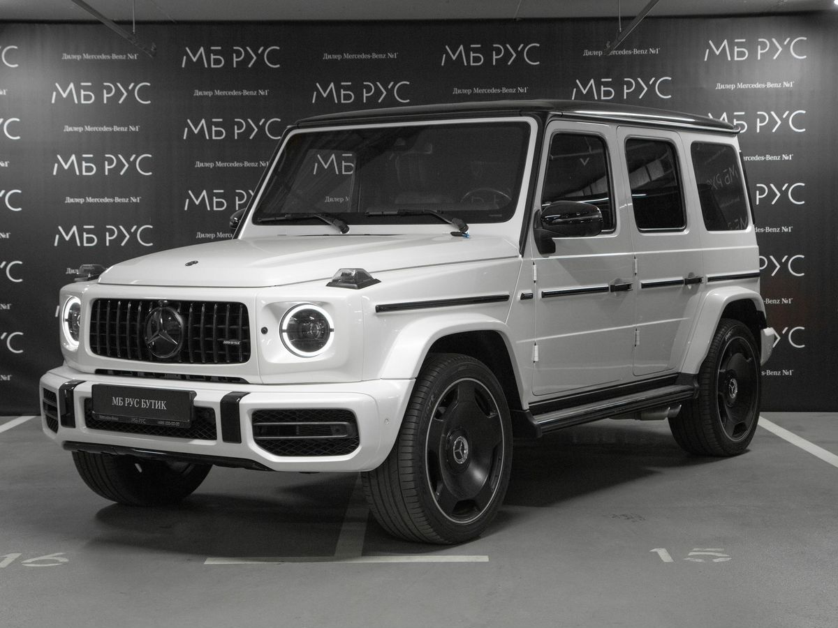 Mercedes-Benz G-Класс III поколение (W463) 500 4.0 AT 4Matic (422 л.с.) Base Белый 2019 с пробегом 70 943 км