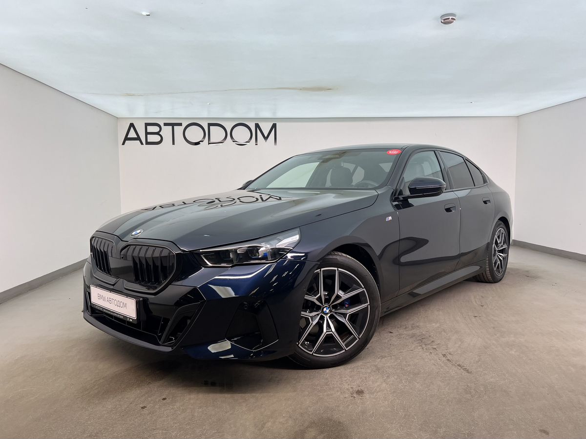BMW 5 серии VIII поколение (G60) 2.0 AT (208 л.с.) Base Чёрный 2024 с пробегом 14 300 км