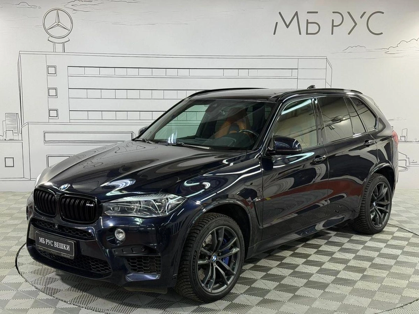 Автомобиль BMW X5 M II поколение (F85) 4.4 AT 4WD (575 л.с.) Base Чёрный 2018 с пробегом 174 000 км