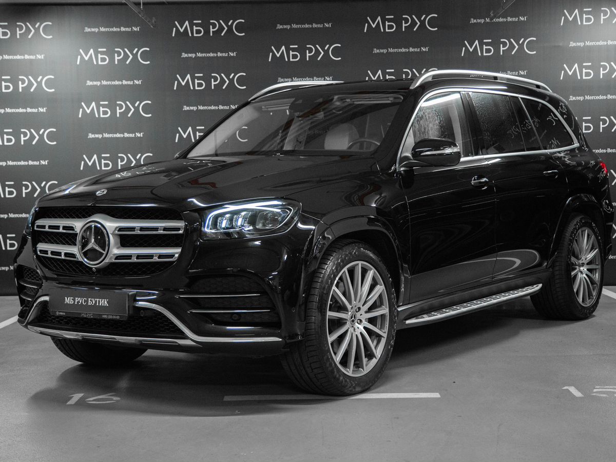 Mercedes-Benz GLS II поколение (X167) 400 2.9d AT 4Matic (330 л.с.) Luxury Чёрный 2021 с пробегом 53 000 км