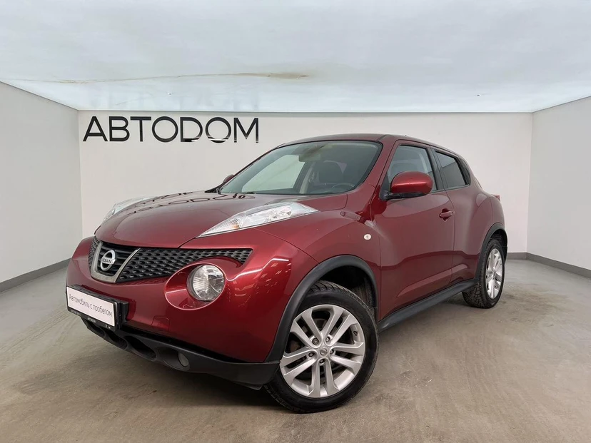 Автомобиль Nissan Juke I поколение (F15) 1.6 CVT (117 л.с.) SE+ Красный 2014 с пробегом 187 177 км