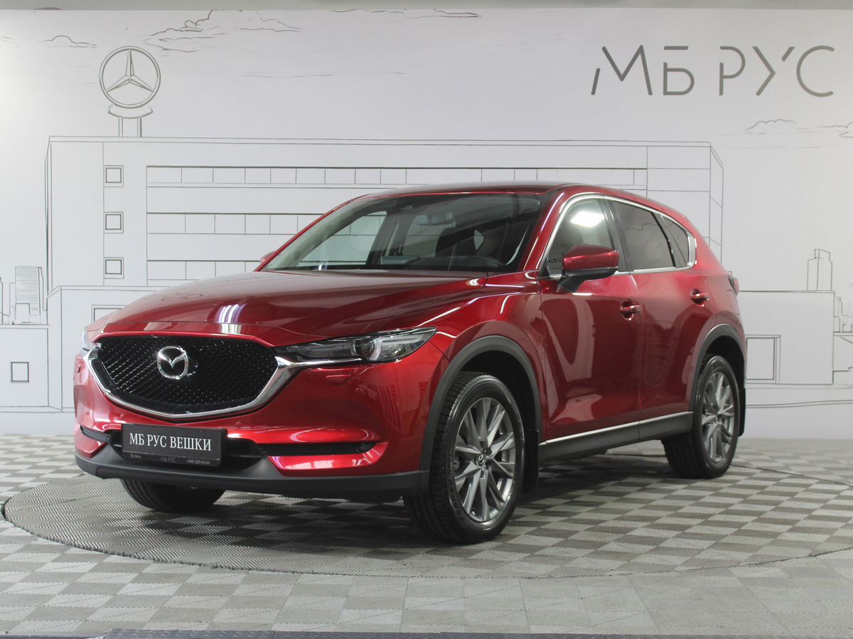 Mazda CX-5 II поколение 2.5 AT 4WD (194 л.с.) Active (2017-2020) Красный 2022 с пробегом 56 000 км