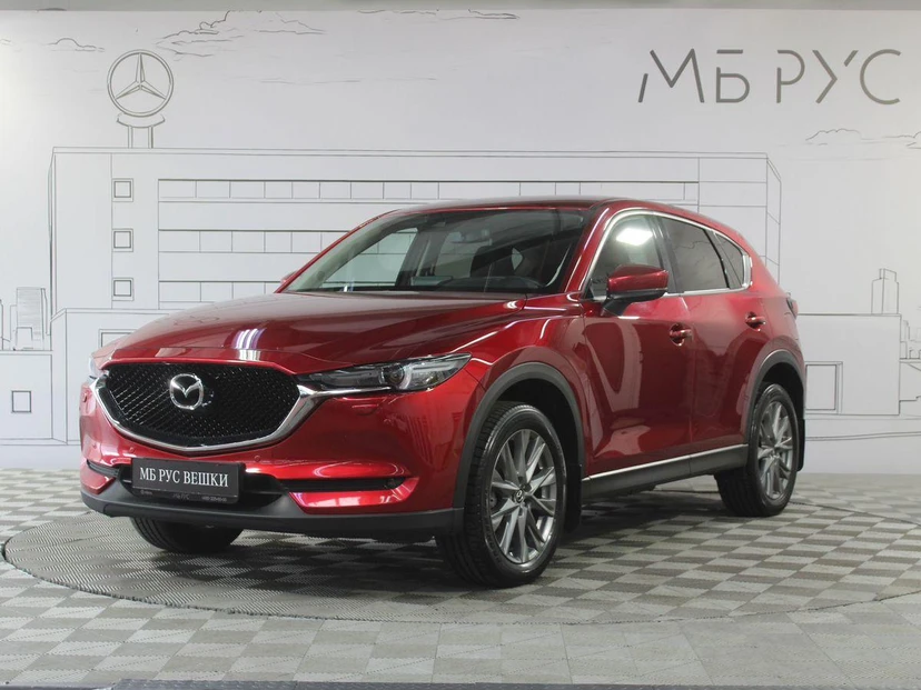 Mazda CX-5 II поколение 2.5 AT 4WD (194 л.с.) Active (2017-2020) Красный 2022 с пробегом 56 000 км