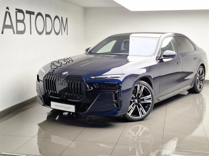 Автомобиль BMW 7 серии VII поколение (G70) 3.0d AT 4WD (286 л.с.) Base Синий 2025