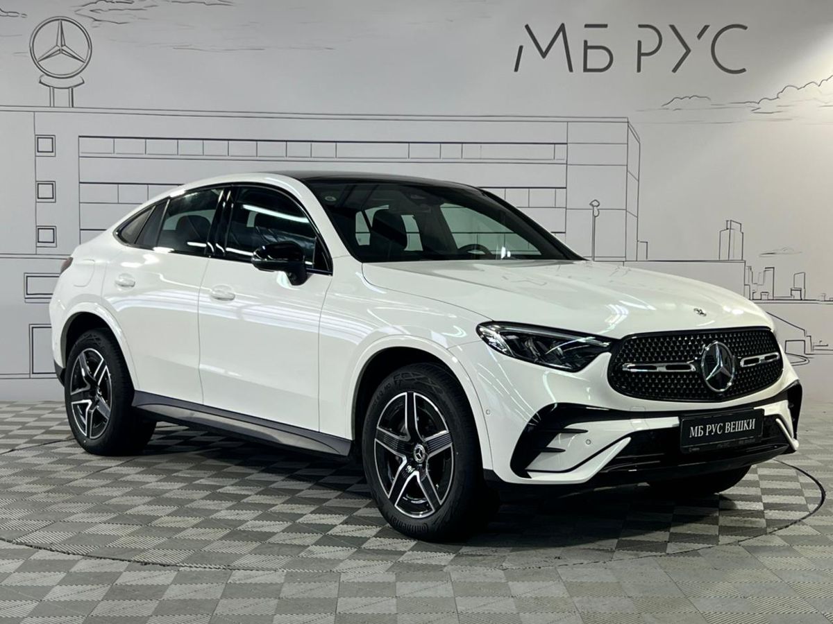 Автомобиль Mercedes-Benz GLC coupe II поколение (C254) 2.0 AT 4Matic (204 л.с.) Base Белый 2025 с пробегом 37 км