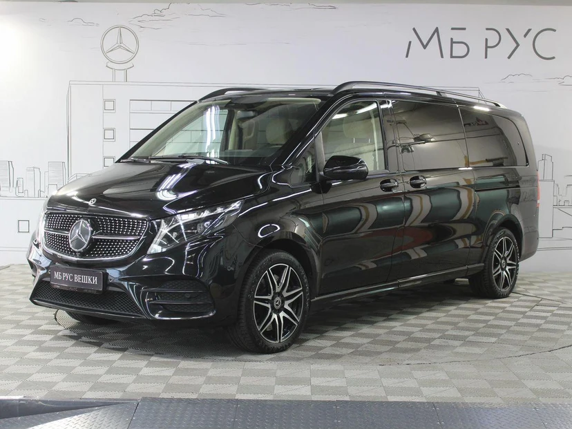 Mercedes-Benz V-Класс II поколение (W447) 2.0d AT 4Matic Extra Long (237 л.с.) VIP Чёрный 2023 с пробегом 57 018 км