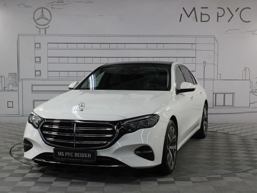 Автомобиль Mercedes-Benz E-Класс VI поколение (W214/S214) 2.0d AT 4Matic (197 л.с.) Base Белый 2024 с пробегом 4 279 км