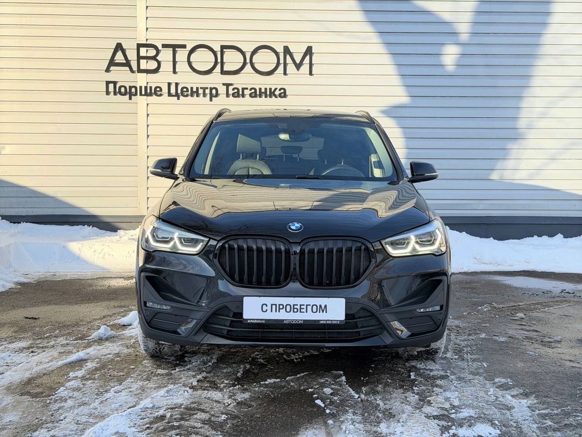 Автомобиль BMW X1 II (F48) [рестайлинг] 2.0d AT 4WD (150 л.с.) Advantage Plus Чёрный 2020 с пробегом 31 222 км