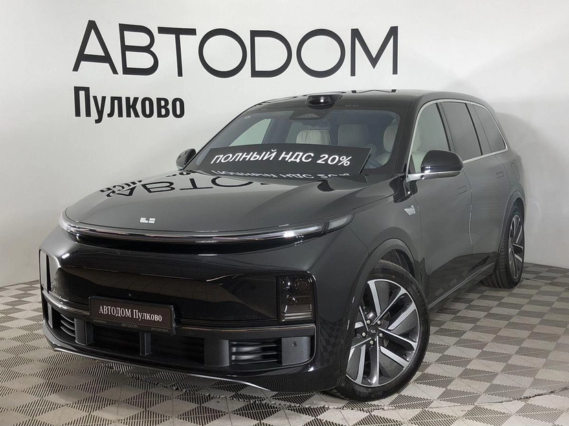 Автомобиль Li Auto L9 I поколение 1.5hyb AT 4WD (449 л.с.) Max Чёрный 2023 с пробегом 25 км