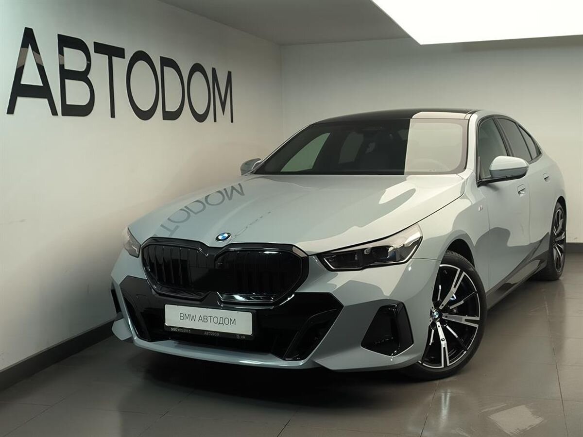 Автомобиль BMW 5 серии VIII поколение (G60) 2.0 AT 4WD (258 л.с.) M Sport Серый 2025 с пробегом 6 541 км