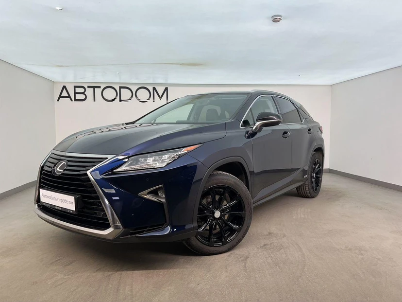 Lexus RX IV поколение 2.0 AT 4WD (238 л.с.) Black Royal Синий 2018 с пробегом 81 542 км