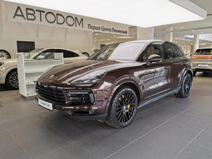 Автомобиль Porsche Cayenne III поколение 3.0 AT 4WD (340 л.с.) Base Коричневый 2020 с пробегом 111 374 км