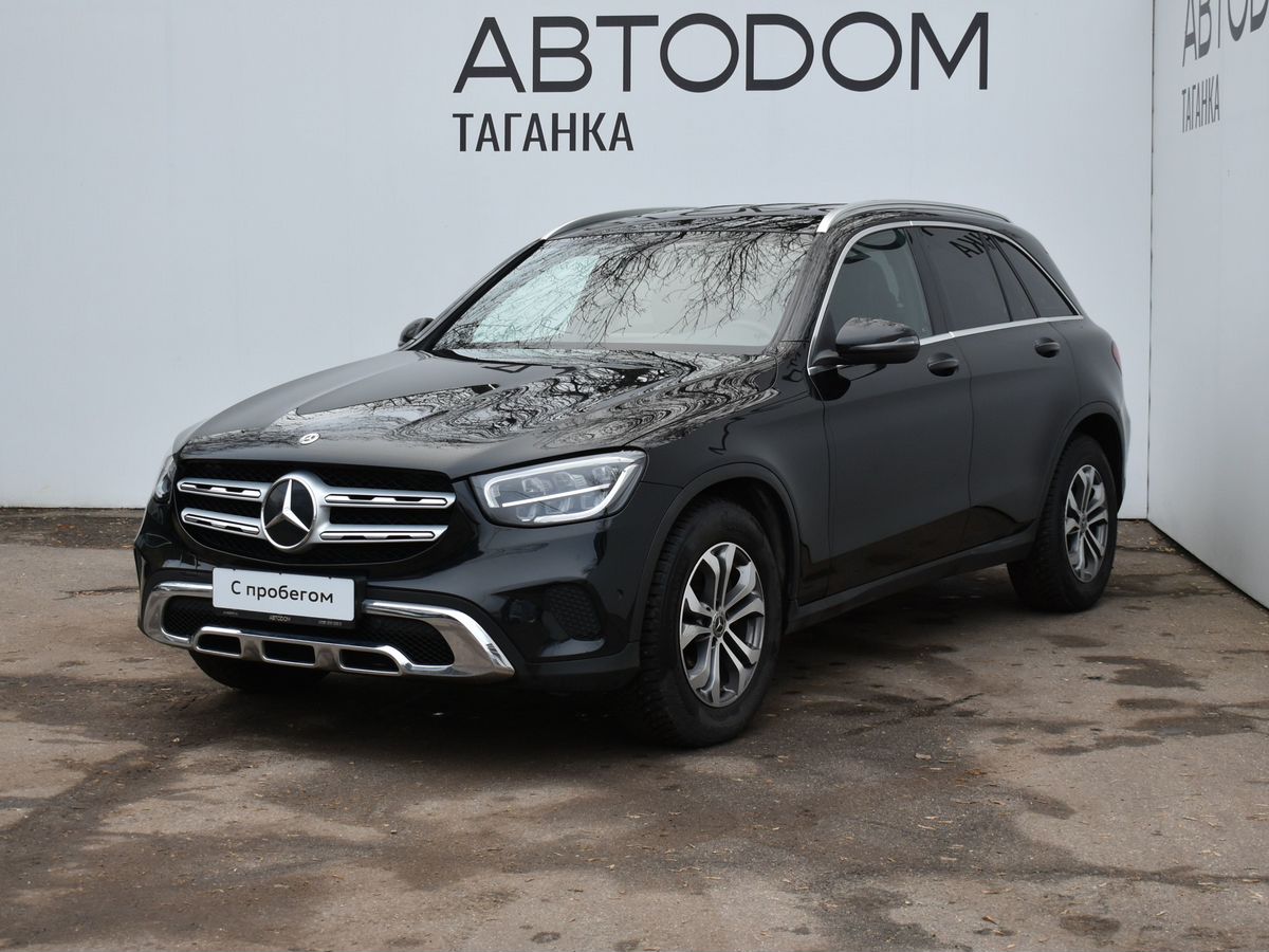 Автомобиль Mercedes-Benz GLC I (X253) [рестайлинг] 220 2.0d AT 4Matic (194 л.с.) Premium Чёрный 2021 с пробегом 57 000 км