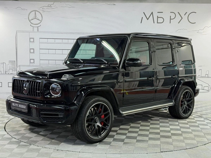 Автомобиль Mercedes-Benz G-Класс AMG II поколение (W463) 63 AMG 4.0 AT 4Matic (585 л.с.) AMG Чёрный 2023 с пробегом 10 614 км