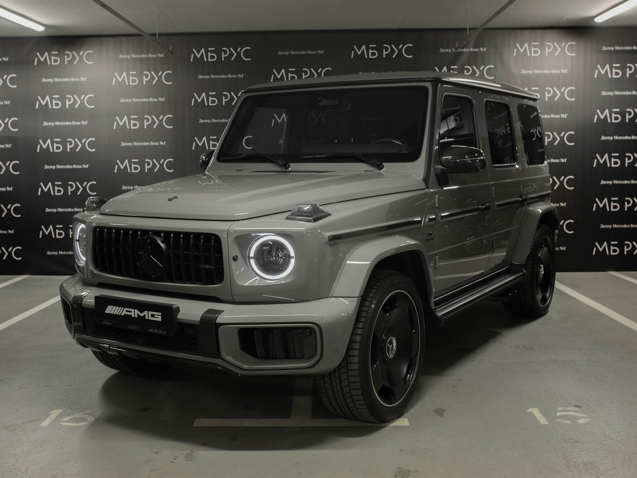 Автомобиль Mercedes-Benz G-Класс AMG II (W463) [рестайлинг] G 63 4.0 AT 4Matic (585 л.с.) AMG G 63 Серый 2025 