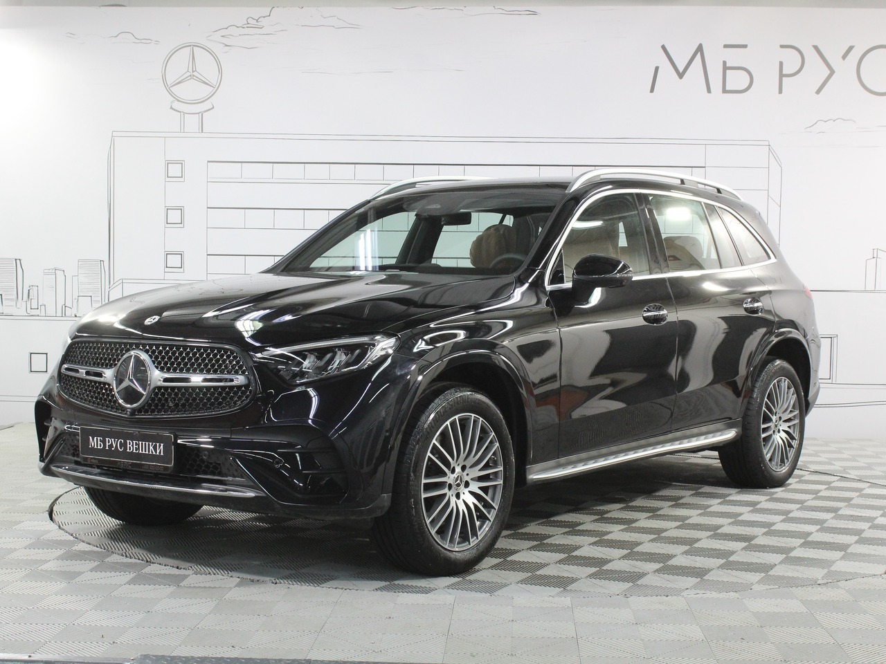 Автомобиль Mercedes-Benz GLC II поколение (X254) 2.0 AT 4Matic (258 л.с.) Luxury 7 seat Чёрный 2025 