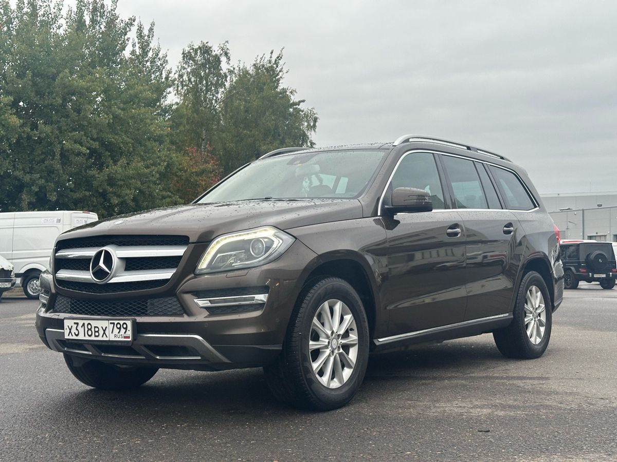Mercedes-Benz GL II поколение (X166) 400 3.0 AT 4Matic (333 л.с.) Особая серия Коричневый 2014 с пробегом 254 368 км