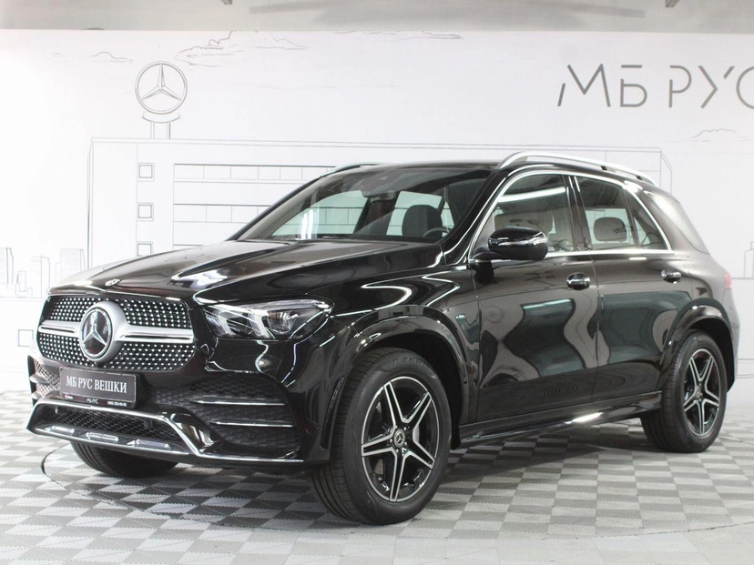 Автомобиль Mercedes-Benz GLE II поколение (V167) 300 2.0d AT 4Matic (245 л.с.) Sport Plus Чёрный 2024 с пробегом 7 км