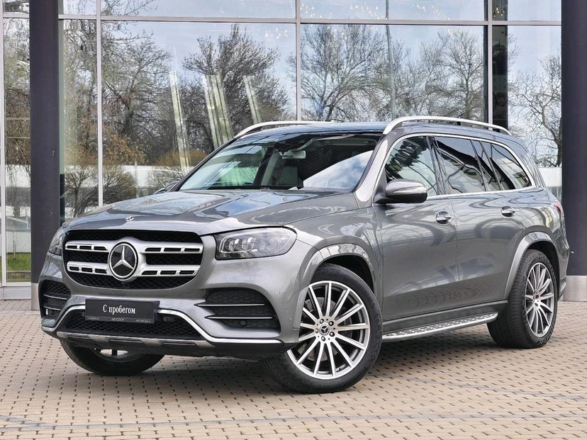 Автомобиль Mercedes-Benz GLS II поколение (X167) 400 2.9d AT 4Matic (330 л.с.) Luxury Серый 2019 с пробегом 99 454 км