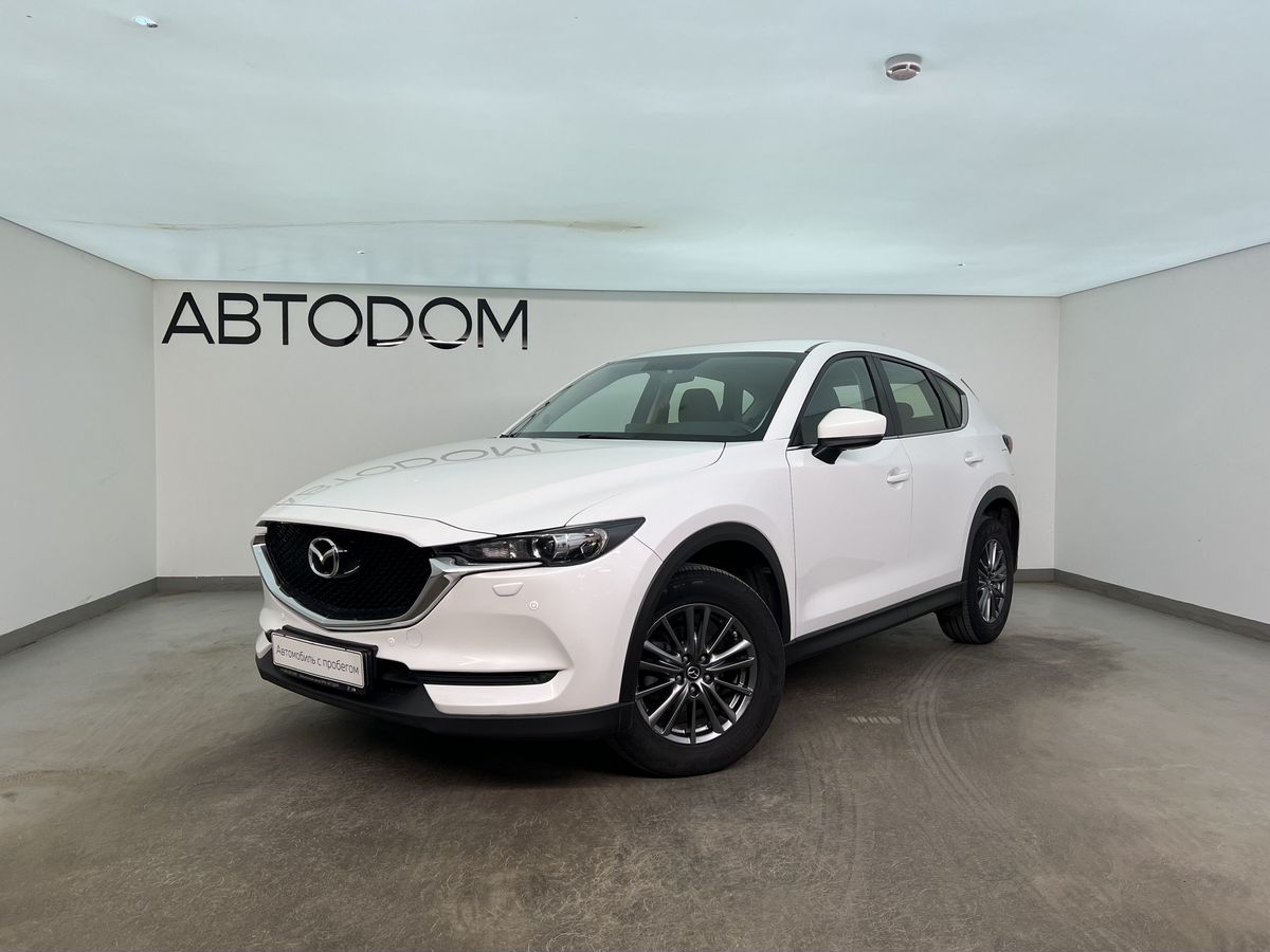 Mazda CX-5 II поколение 2.0 AT (150 л.с.) Active (Пакет 2) Белый 2018 с пробегом 100 101 км