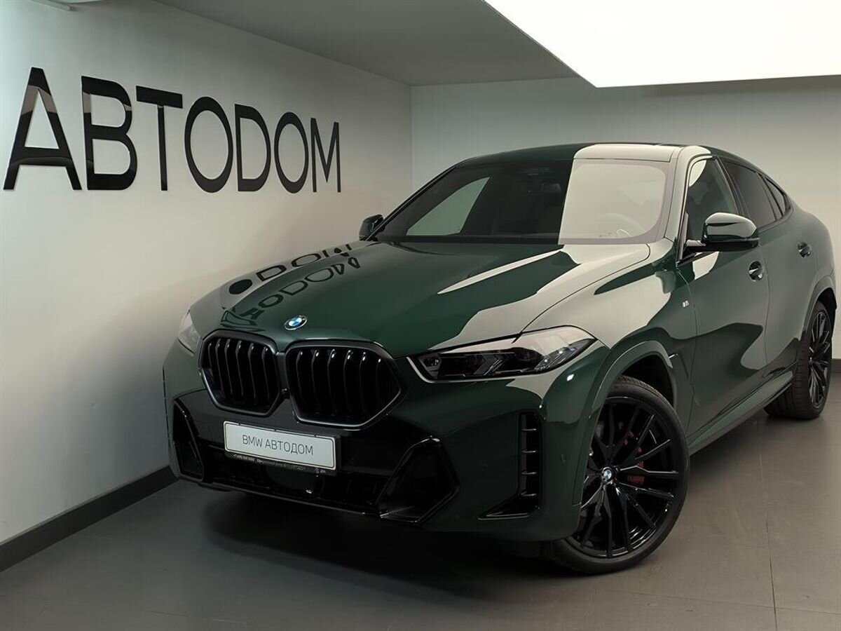 Автомобиль BMW X6 III (G06) [рестайлинг] 3.0d AT 4WD (340 л.с.) Base Серый 2026 