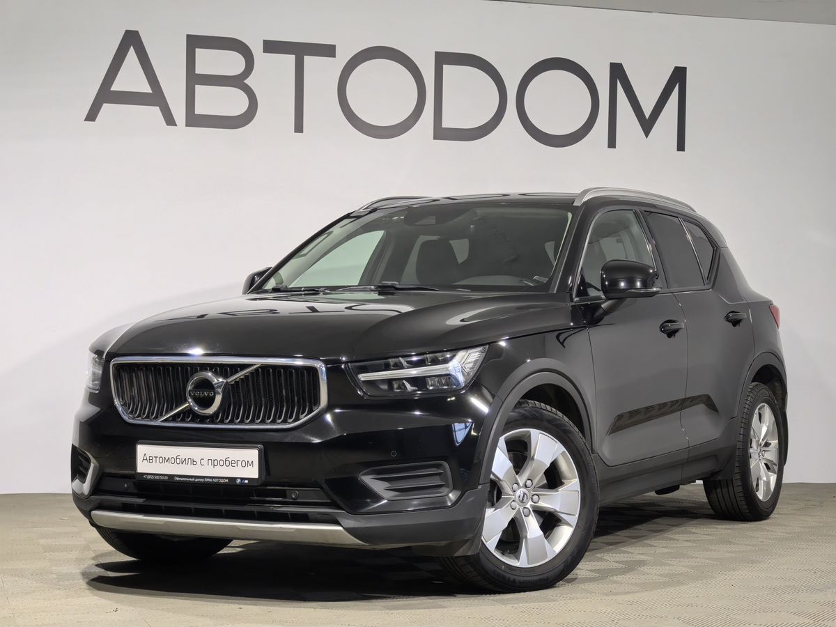 Volvo XC40 I поколение 2.0d AT 4WD (150 л.с.) Momentum (MY18-20) Чёрный 2020 с пробегом 143 122 км