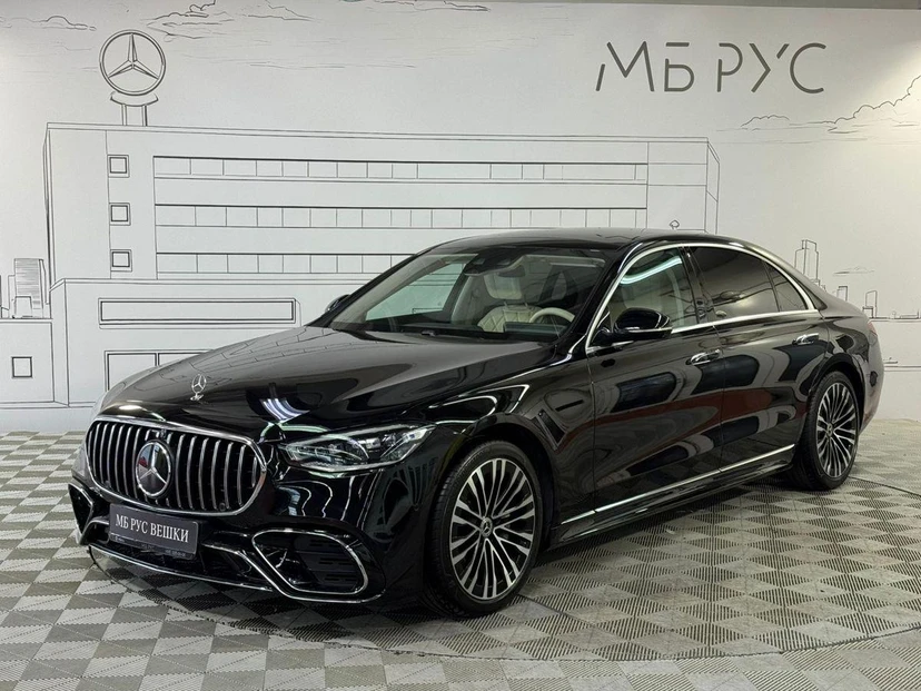 Mercedes-Benz S-Класс VII поколение (W223) 450 3.0 AT 4Matic (367 л.с.) Base Чёрный 2023 с пробегом 62 000 км
