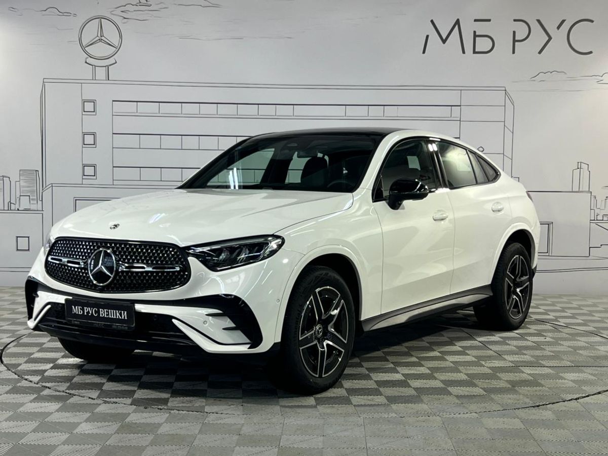 Автомобиль Mercedes-Benz GLC coupe II поколение (C254) 2.0 AT 4Matic (204 л.с.) Base Белый 2025 с пробегом 37 км