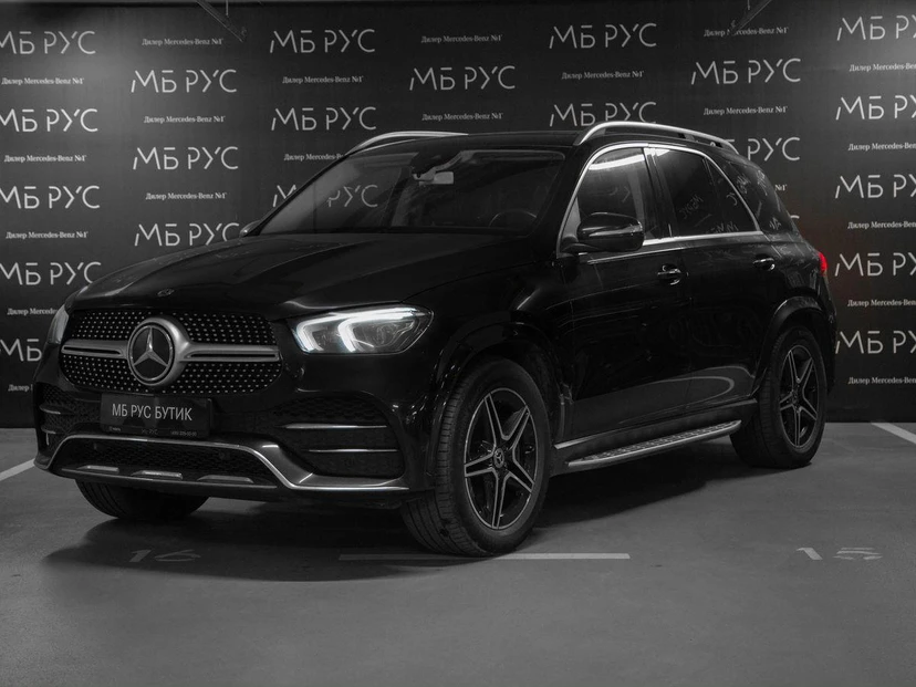 Mercedes-Benz GLE II поколение (V167) 450 3.0 AT 4Matic (367 л.с.) Sport Plus Чёрный 2018 с пробегом 88 300 км