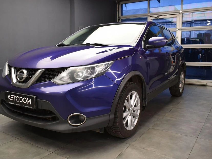 Автомобиль Nissan Qashqai II поколение 2.0 CVT 4WD (144 л.с.) SE Синий 2018 с пробегом 220 238 км